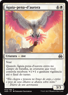 Águia-pena-daurora / Dawnfeather Eagle