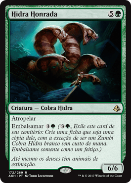 Hidra Honrada / Honored Hydra