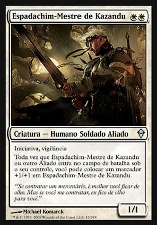 Espadachim-Mestre de Kazandu / Kazandu Blademaster