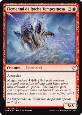 Elemental da Rocha Tempestuosa / Stormcrag Elemental