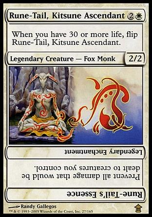Cauda-Runa, Ascendente Kitsune // Essência de Cauda-Runa / Rune-Tail, Kitsune Ascendant // Rune-Tails Essence