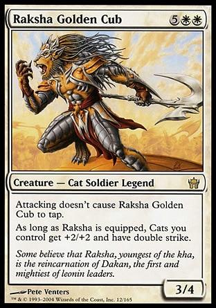 Raksha, Filhote Dourado / Raksha Golden Cub