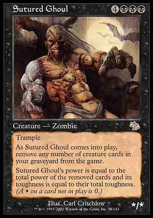 Carniçal Suturado / Sutured Ghoul