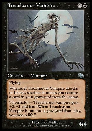 Vampiro Traiçoeiro / Treacherous Vampire