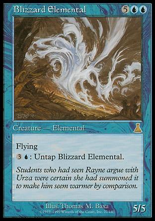 Elemental da Nevasca / Blizzard Elemental