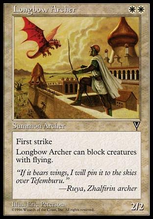 Arqueiro de Arco Longo / Longbow Archer