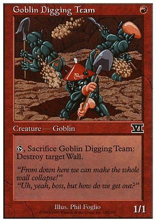 Grupo de Goblins Escavadores / Goblin Digging Team