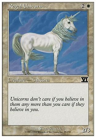 Unicórnio Real / Regal Unicorn