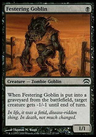 Goblin Apodrecido / Festering Goblin