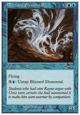 Elemental da Nevasca / Blizzard Elemental
