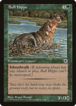 Hipopótamo Macho (Flavor Text) / Bull Hippo (Flavor Text)