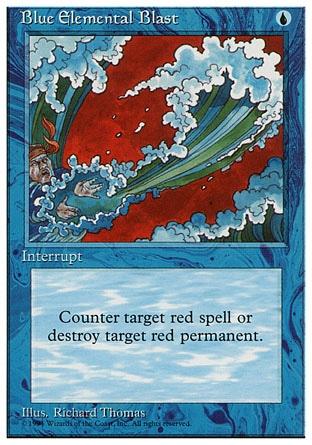 Explosão Elemental do Azul / Blue Elemental Blast