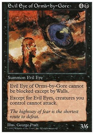 Olho Maligno de Orms / Evil Eye of Orms-by-Gore