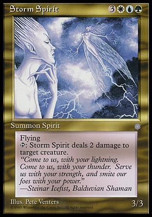 Espírito da Tempestade / Storm Spirit