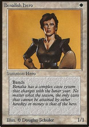 Heroína de Benália / Benalish Hero