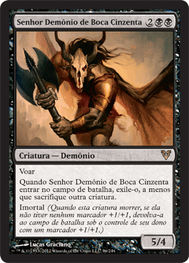 Senhor Demônio de Boca Cinzenta / Demonlord of Ashmouth