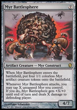 Esfera de Batalha Myr / Myr Battlesphere Esfera de Batalha Myr / Myr Battlesphere