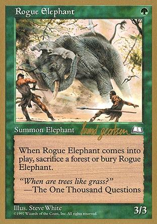 Elefante Desgarrado / Rogue Elephant