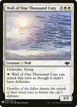 Barreira de Mil Cortes / Wall of One Thousand Cuts