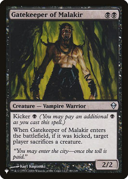 Porteiro de Malakir / Gatekeeper of Malakir