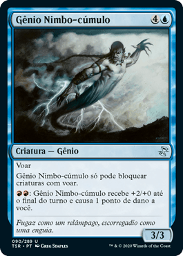 Gênio Nimbo-Cúmulo / Stormcloud Djinn