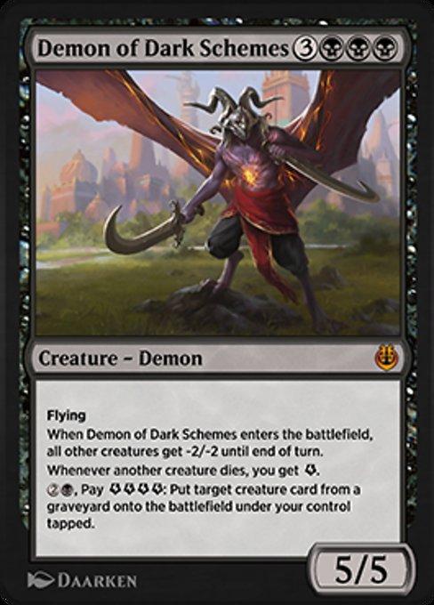 Demônio dos Esquemas Sombrios / Demon of Dark Schemes