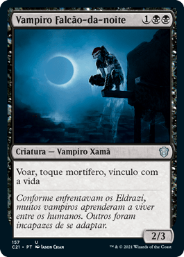 Vampiro Falcão-da-Noite / Vampire Nighthawk