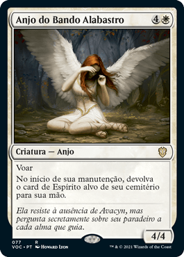 Anjo do Bando Alabastro / Angel of Flight Alabaster