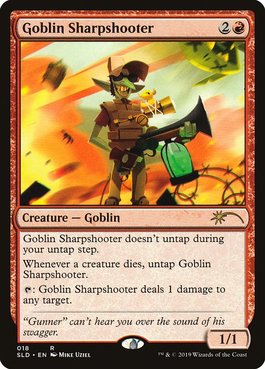 Goblin Atirador de Elite / Goblin Sharpshooter