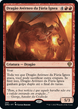 Dragão Avérneo da Fúria Ígnea / Ragefire Hellkite
