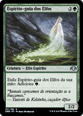 Espírito-guia dos Elfos / Elvish Spirit Guide