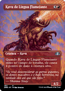 Kavu de Língua Flamejante / Flametongue Kavu
