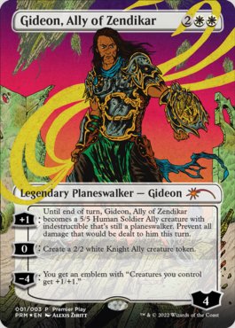 Gideon, Aliado de Zendikar / Gideon, Ally of Zendikar
