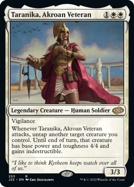 Tarânica, Veterana Acrosana / Taranika, Akroan Veteran