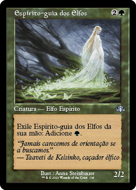 Espírito-guia dos Elfos / Elvish Spirit Guide