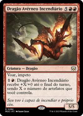 Dragão Avérneo Incendiário / Hellkite Igniter