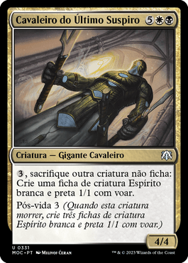 Cavaleiro do Último Suspiro / Knight of the Last Breath