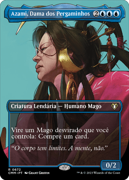 Azami, Dama dos Pergaminhos / Azami, Lady of Scrolls