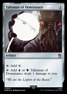 Talismã da Dominação / Talisman of Dominance
