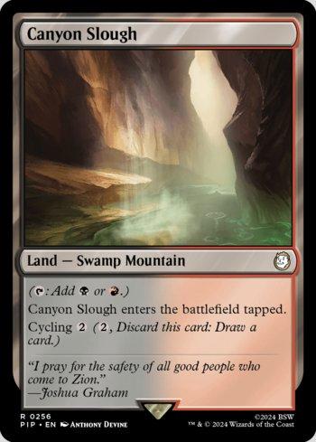 Lamaçal do Desfiladeiro / Canyon Slough