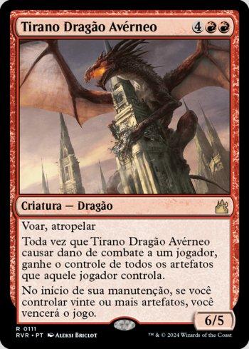 Tirano Dragão Avérneo / Hellkite Tyrant