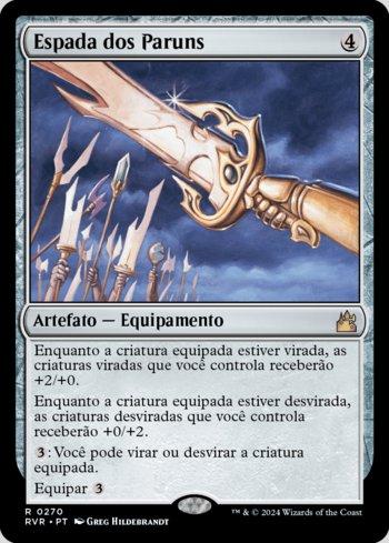 Espada dos Paruns / Sword of the Paruns