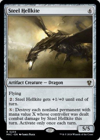 Dragão Avérneo de Aço / Steel Hellkite