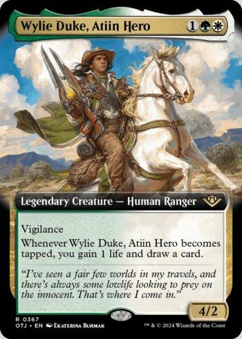 Wylie Duke, Herói Atiin / Wylie Duke, Atiin Hero