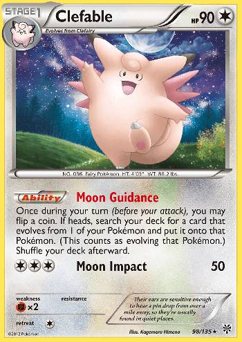 Clefable (#98/135)