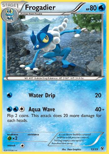 Frogadier (#13/39)