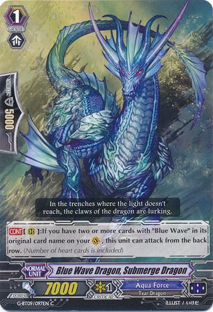 Blue Wave Dragon, Submerge Dragon (#097)
