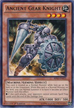 Cavaleiro do Mecanismo Antigo / Ancient Gear Knight (#SR03-EN009)
