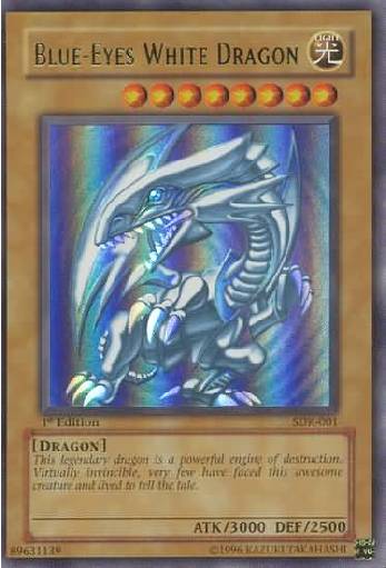 Dragão Branco de Olhos Azuis / Blue-Eyes White Dragon (#MAGO-EN001)