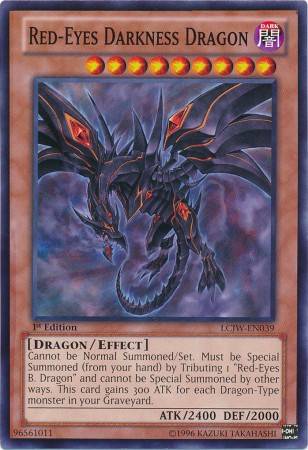 Dragão das Trevas de Olhos Vermelhos / Red-Eyes Darkness Dragon (#SD1-EN001)